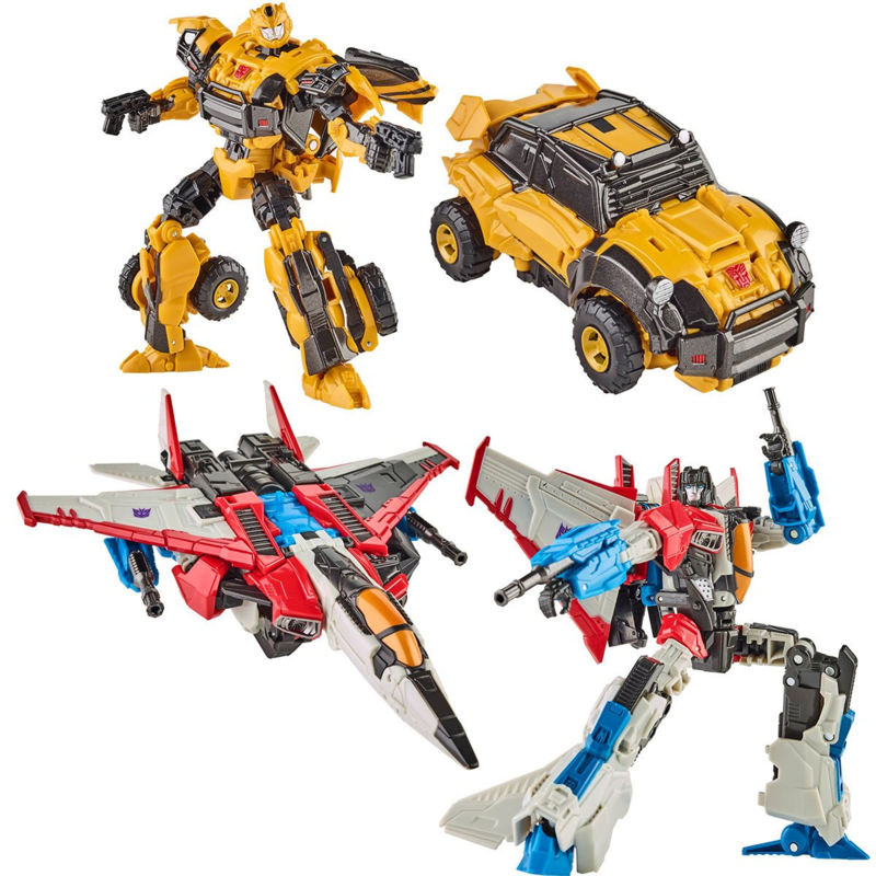 Transformers reactivate Bumblbee and Starscream