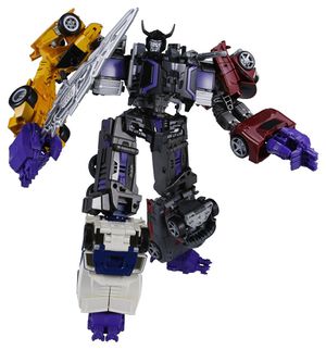 Transformers unite Worriors Stunticons Combiner Menasor