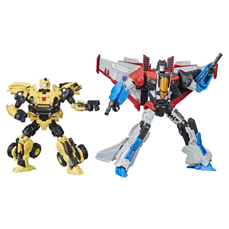 Transformers reactivate Bumblbee and Starscream