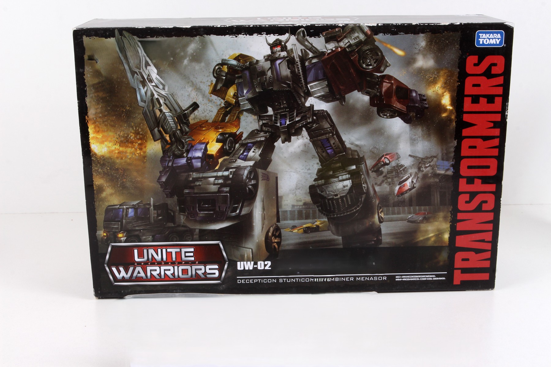 Transformers unite Worriors Stunticons Combiner Menasor