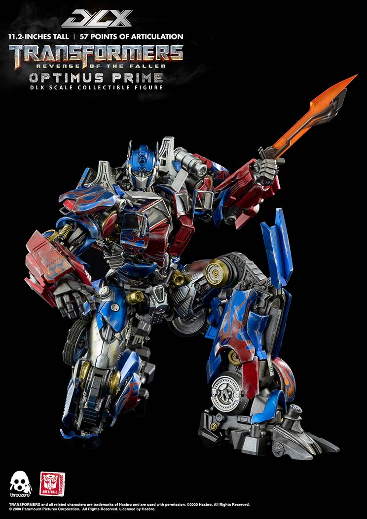 Transformers DLX ROTF Optimus Prime - Revenge Of The Fallen Movie Figure