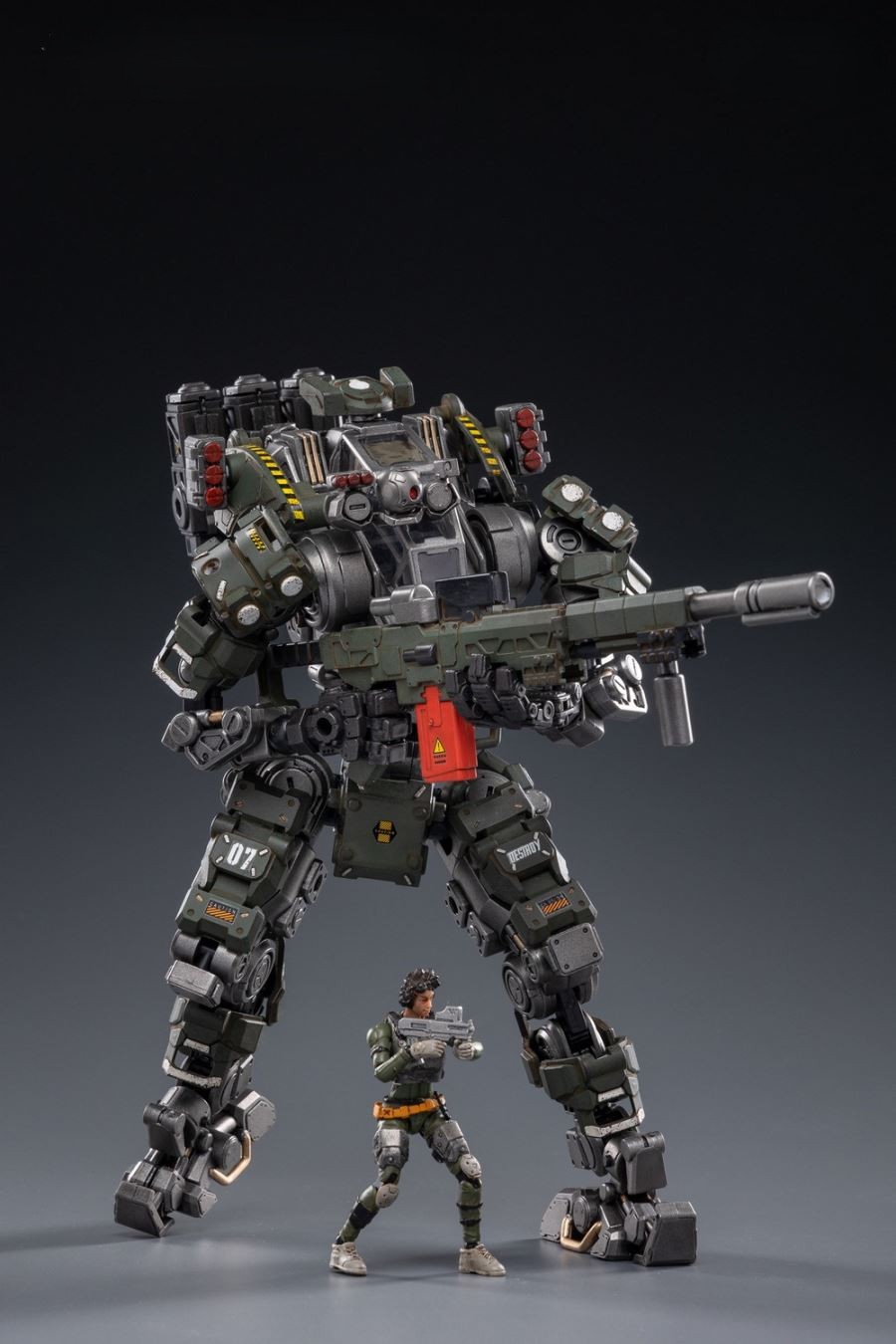 Joytoy Steel Bone H02 Fire power mecha